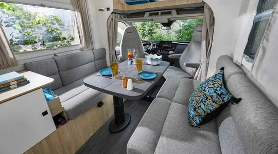 Chausson S614: zona giorno