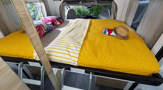 Chausson S614: letto posteriore